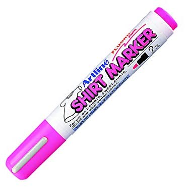 Shirt Marker Pen Fluoro Pink