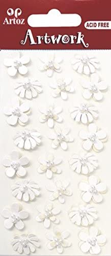 Stickers - White Flowers