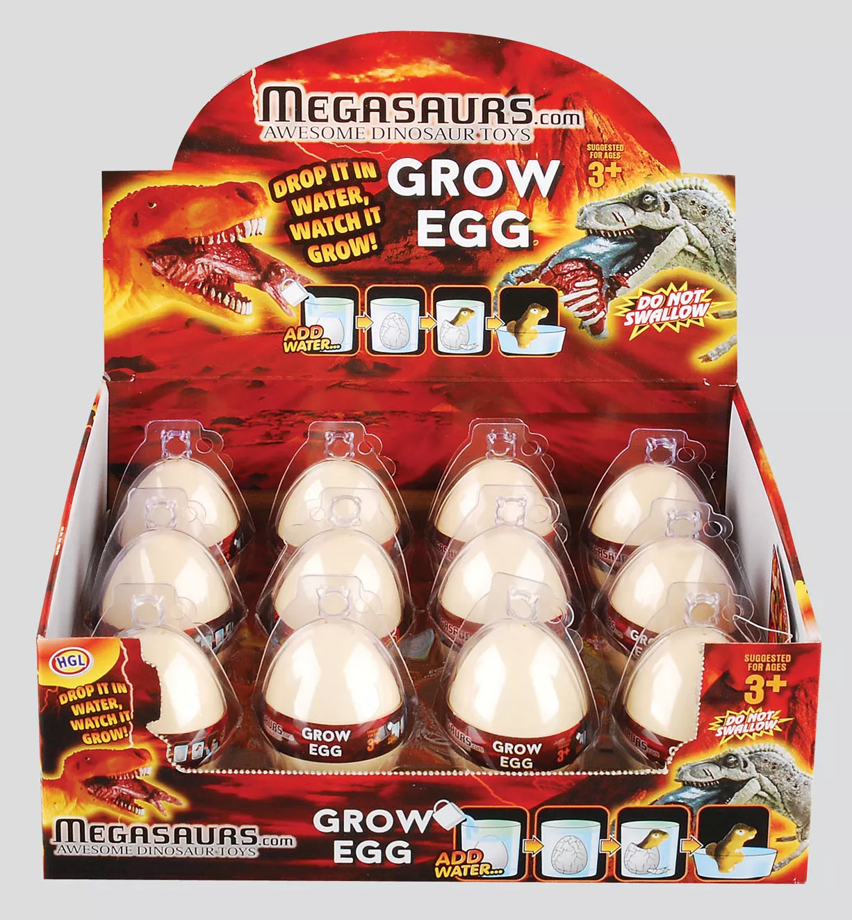 Megasaurs Dinosaur Grow Egg