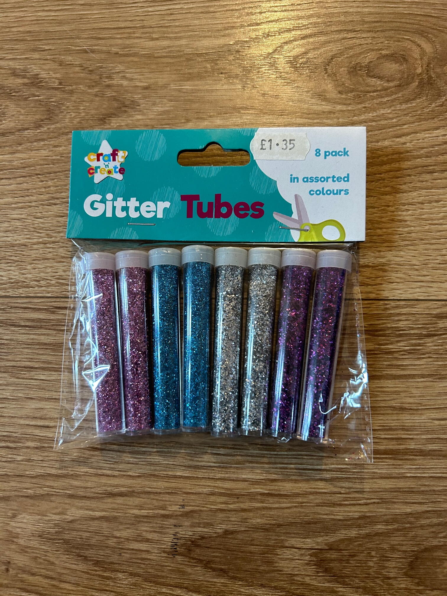Glitter 8 pack Option two