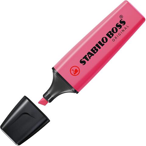Stabilo Boss Highlighter Pen Pink