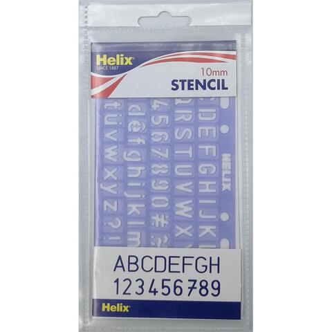 Helix 10mm Stencil